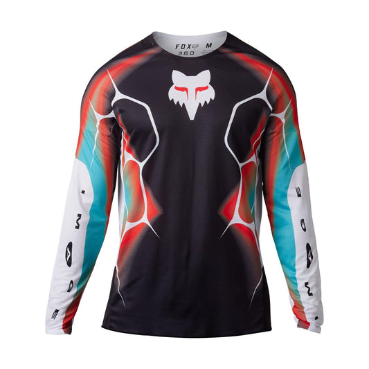 FOX 2023 360 SYZ JERSEY - BLACK/WHITE FOX RACING AUSTRALIA sold by Cully's Yamaha