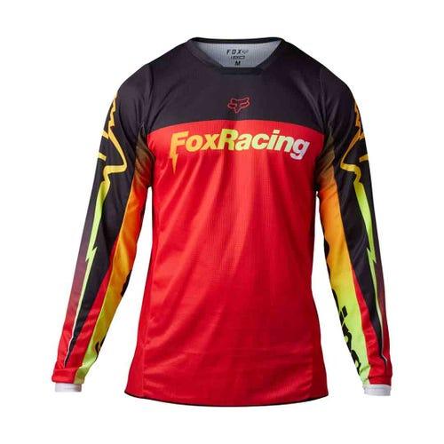 FOX 2023 180 STATK JERSEY - FLO RED FOX RACING AUSTRALIA sold by Cully's Yamaha