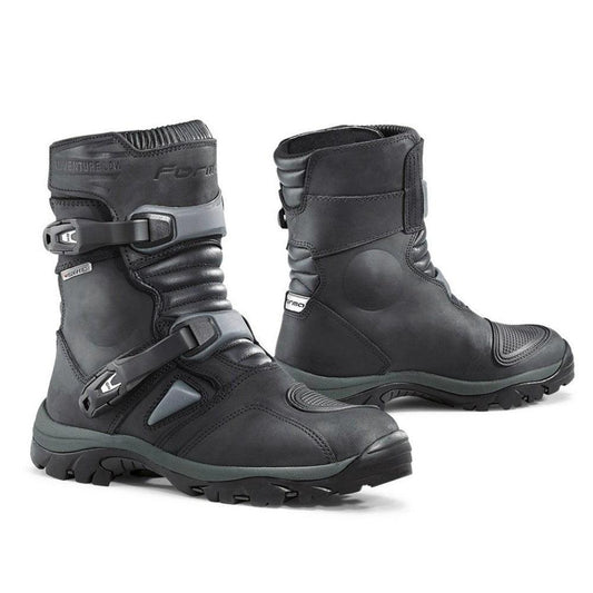 FORMA ADVENTURE LOW BOOTS - BLACK LUSTY INDUSTRIES sold by Cully's Yamaha
