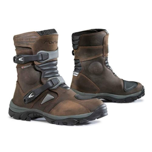 FORMA ADVENTURE LOW BOOTS - BROWN LUSTY INDUSTRIES sold by Cully's Yamaha