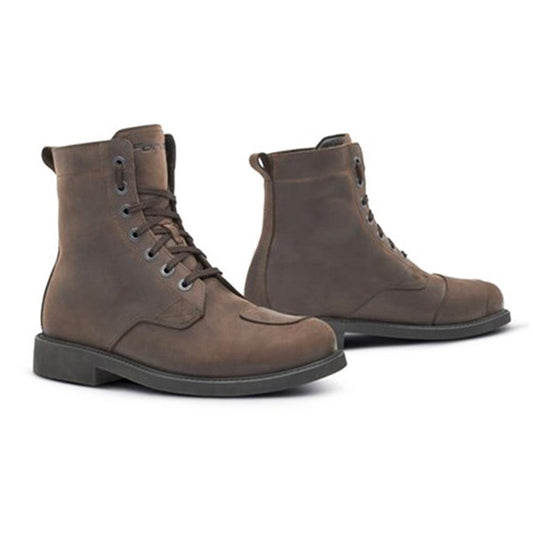 FORMA RAVE BOOTS - BROWN LUSTY INDUSTRIES sold by Cully's Yamaha