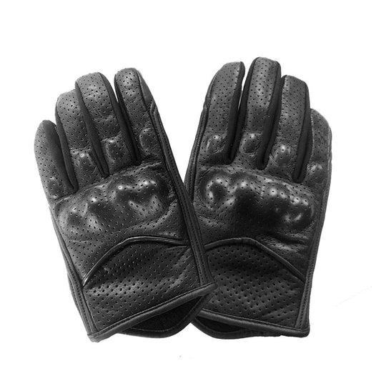 TENTENTHS FREEDOM LEATHER GLOVES - BLACK PAKISTAN LEATHER sold by Cully's Yamaha
