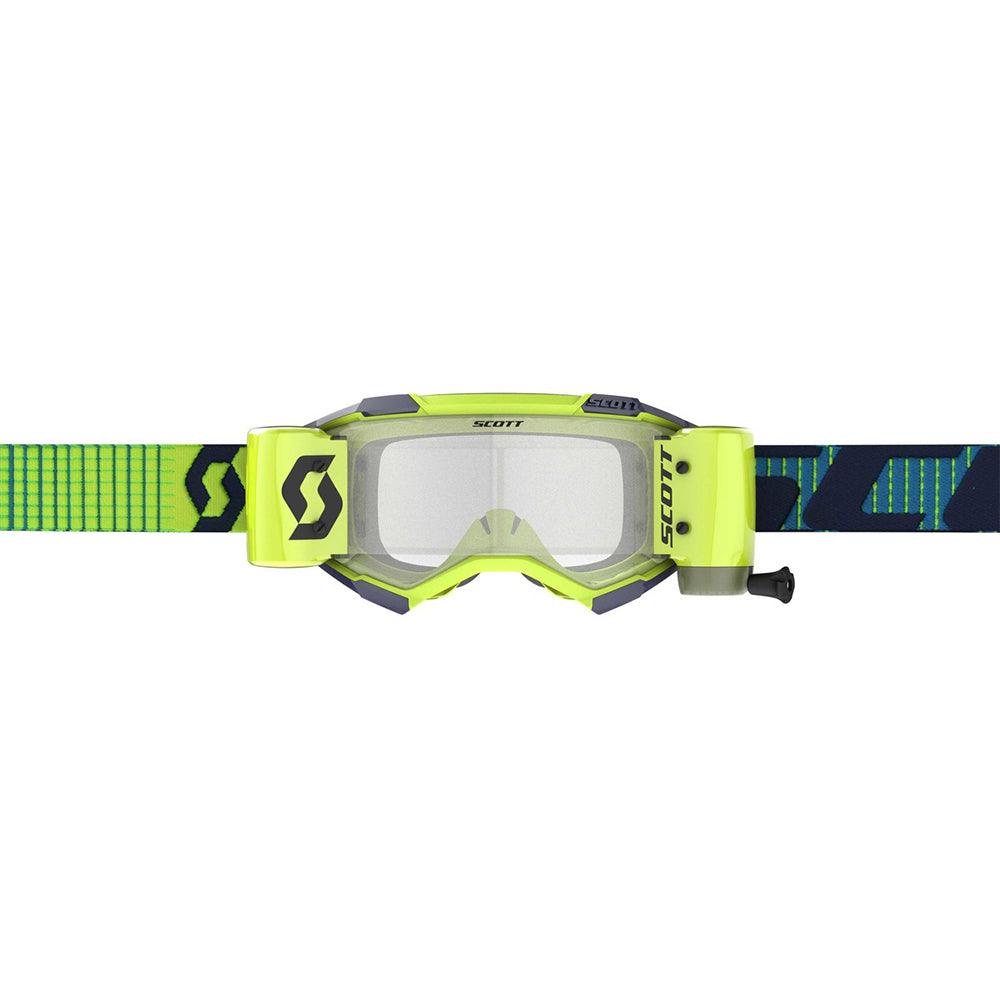 SCOTT 2021 FURY WFS GOGGLE - BLUE/YELLOW (CLEAR) FICEDA ACCESSORIES sold by Cully's Yamaha