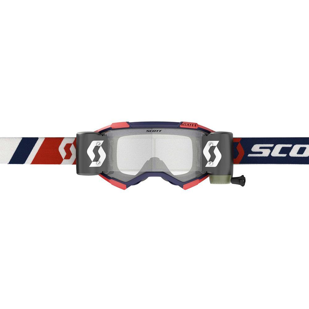 SCOTT 2021 FURY WFS GOGGLE - RED/BLUE (CLEAR) FICEDA ACCESSORIES sold by Cully's Yamaha