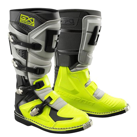 GAERNE GX1 BOOTS - YELLOW/BLACK CASSONS PTY LTD sold by Cully's Yamaha