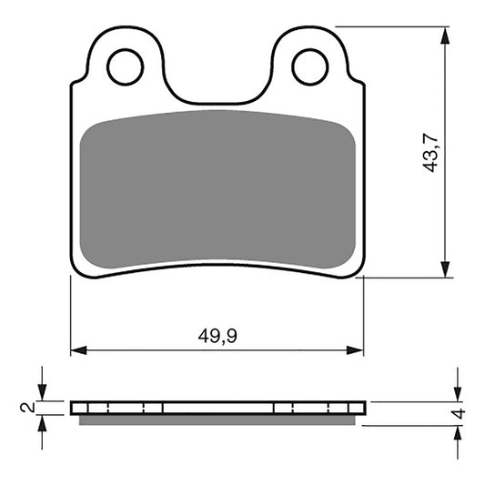 GOLDfren Brake Pads - K5 Off-Road Racing