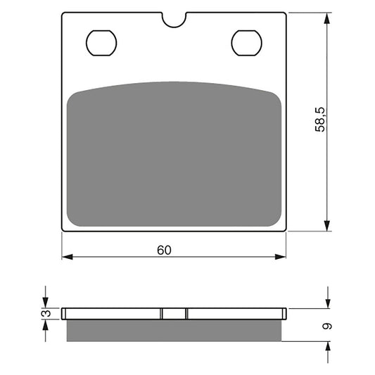 GOLDfren Brake Pads - S3 Sintered Sports (PBPH86)