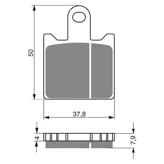 GOLDfren Brake Pads - S3 Sintered Sports (PBPH362)