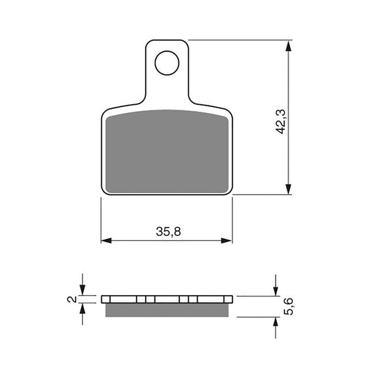 GOLDfren Brake Pads - K5 Off-Road Racing