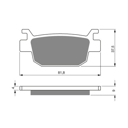 GOLDfren Brake Pads - S3 Sintered Sports