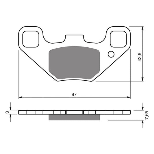 GOLDfren Brake Pads - K5 Off-Road Racing