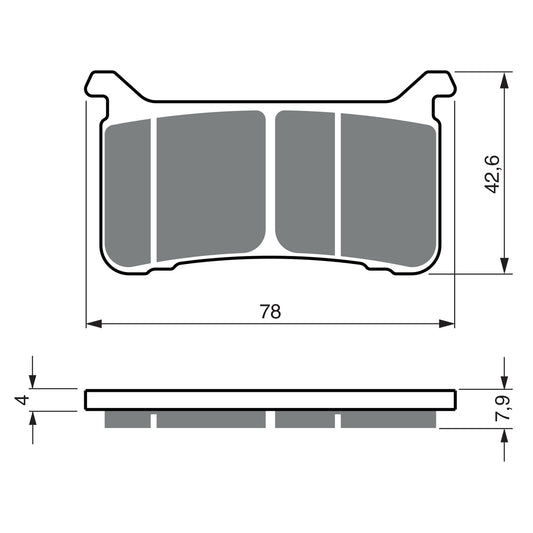GOLDfren Brake Pads - S3 Sintered Sports