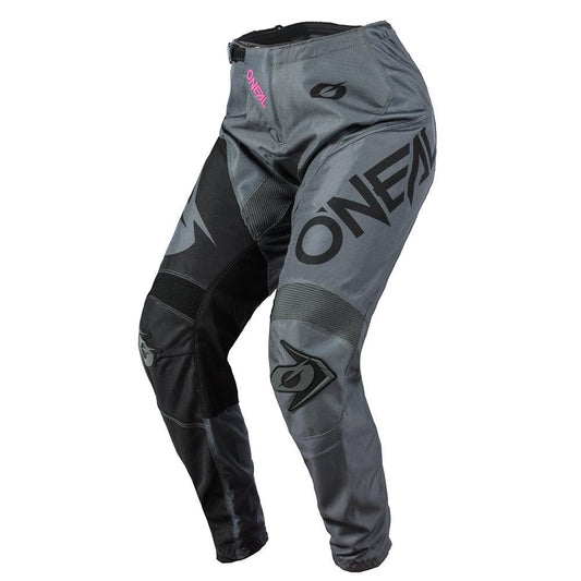 ONEAL ELEMENT RACEWEAR PANTS - GREY/PINK CASSONS PTY LTD sold by Cully's Yamaha