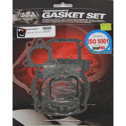 WHITES GASKET SET TOP HON CR85 03-04