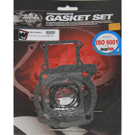 Whites Gasket Set - Top Honda CR85 \'05-\'07