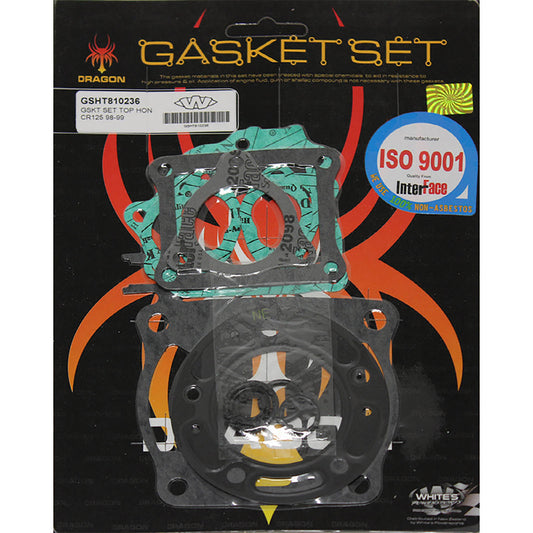 Whites Gasket Set - Top Honda CR125 \'98-\'99