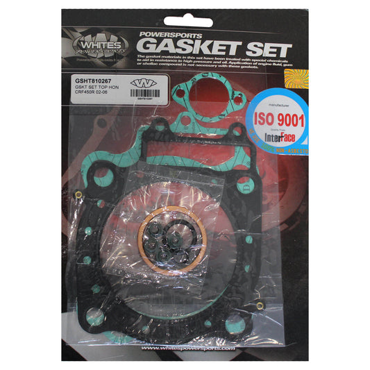 Whites Gasket Set - Top Honda CRF450R \'02-\'06