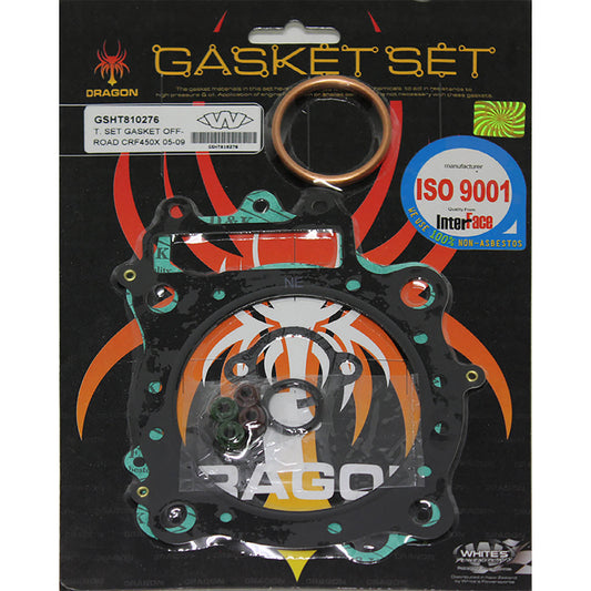 Whites Gasket Set - Top Honda CRF450X \'05-\'17