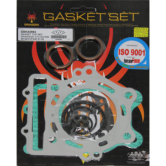 Whites Gasket Set - Top Kawasaki KLF400 \'93-\'99/ KVF400 \'97-\'02