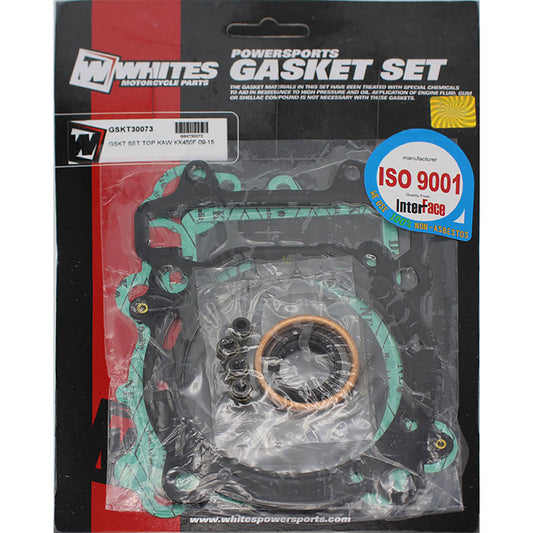 WHITES GSKT SET TOP KAW KX450F 09-15