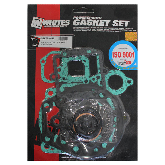 Whites Gasket Set - Top Kawasaki KDX200 \'95-\'06