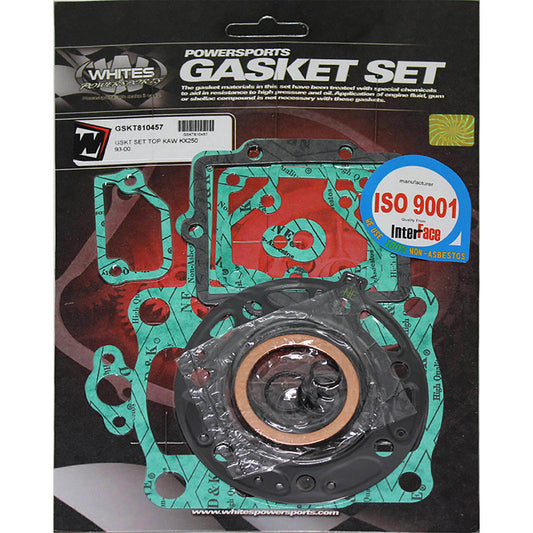 Whites Gasket Set - Top Kawasaki KX250 \'93-\'00