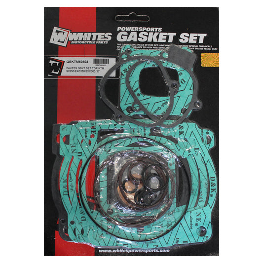 WHITES GSKT SET TOP KTM SX250/EXC250/EXC300 \'17-22