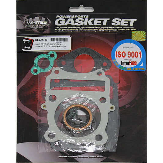Whites Gasket Set - Top Suzuki LT-F250 \'02-\'12 /LT-Z250 \'04