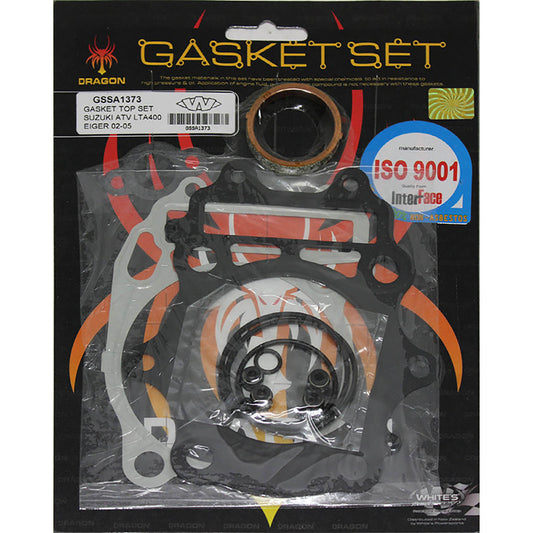 Whites Gasket Set - Top Suzuki LT-A400 Eiger / 4WD \'02-\'07