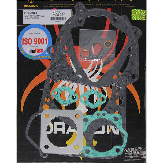 Whites Complete Gasket Set Suzuki JR50 \'85-\'06