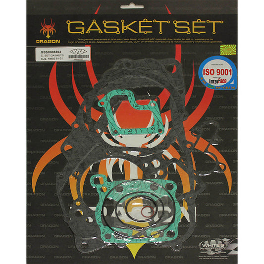 Whites Complete Gasket Set Suzuki RM80 \'91-\'01