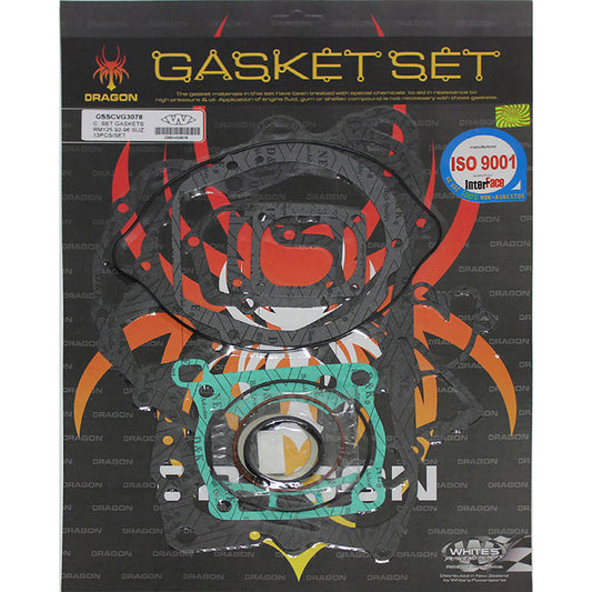 Whites Complete Gasket Set Suzuki RM125 \'92-\'96