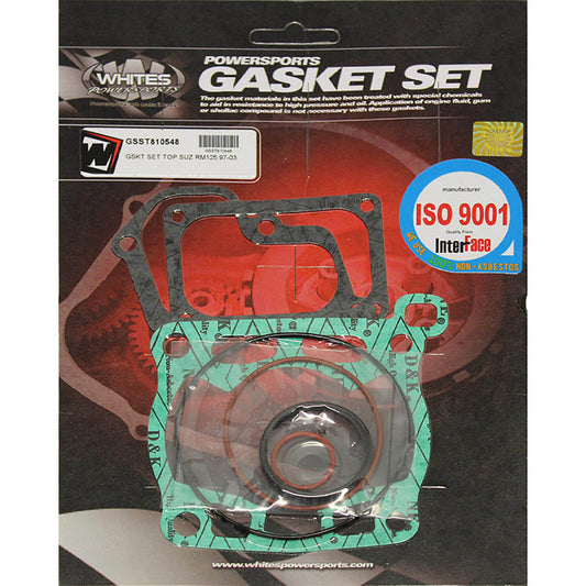 Whites Gasket Set - Top Suzuki RM125 \'97-\'03