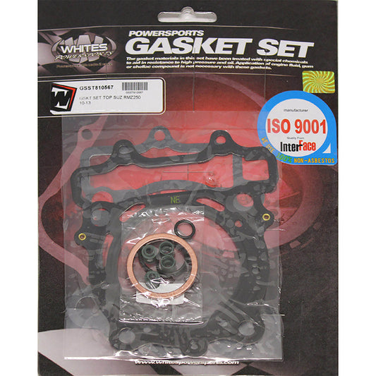 Whites Gasket Set - Top Suzuki RMZ250 \'10-\'18