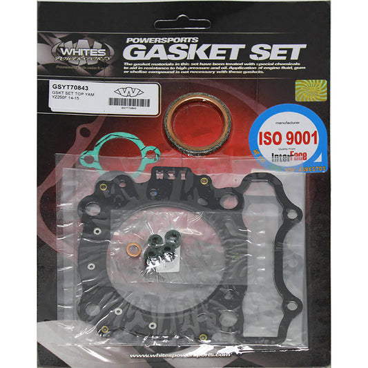 Whites Gasket Set - Top Yamaha YZ250F \'14- \'18