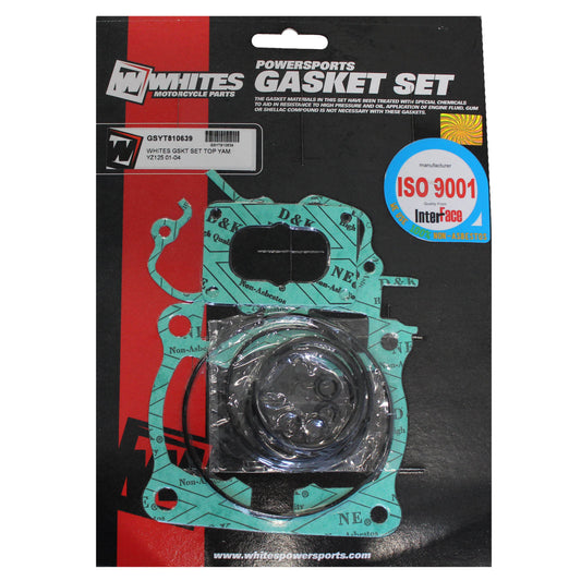 Whites Gasket Set - Top Yamaha YZ125 \'98-\'04