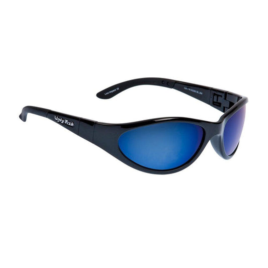 UGLY FISH GLIDE GOGGLES - BLACK/BLUE PIRANHA EYEWEAR sold by Cully's Yamaha