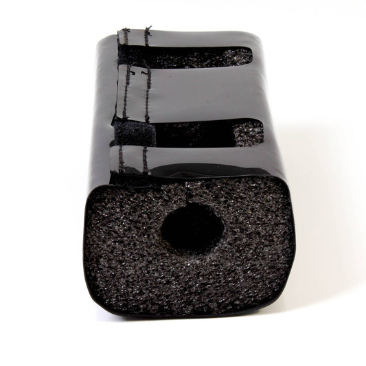 WHITES HANDLEBAR PAD BLK FITS 1 18 \"