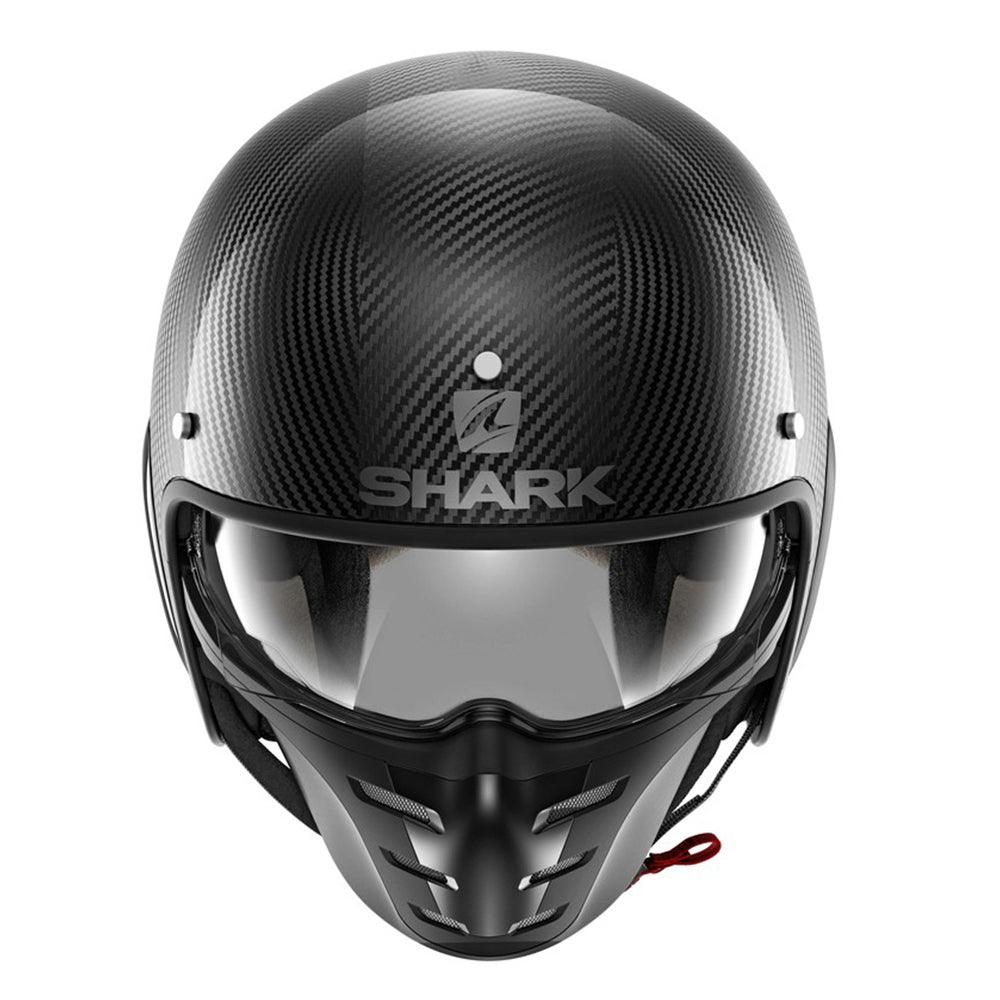 SHARK S-DRAK 2 CARBON HELMET - BLACK FICEDA ACCESSORIES sold by Cully's Yamaha