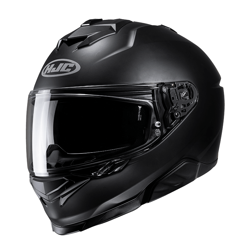 HJC I71 HELMET - SEMI FLAT BLACK MCLEOD ACCESSORIES (P) sold by Cully's Yamaha