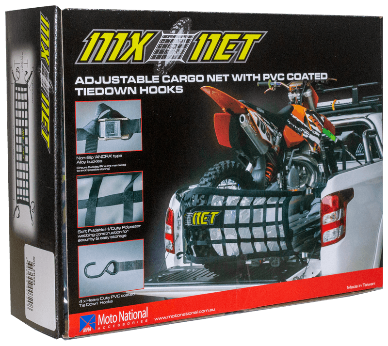MX NET ADJUSTABLE CARGO NET – Cully's Yamaha