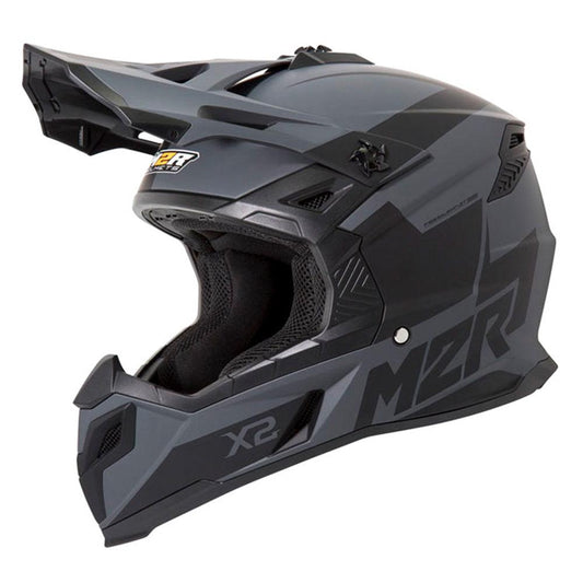 M2R X2 HELMET - INVERSE GREY MCLEOD ACCESSORIES (P) sold by Cully's Yamaha