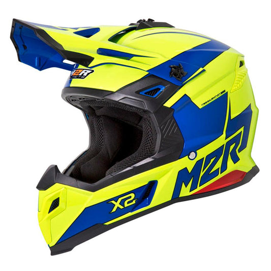 M2R X2 HELMET - INVERSE HI VIS MCLEOD ACCESSORIES (P) sold by Cully's Yamaha