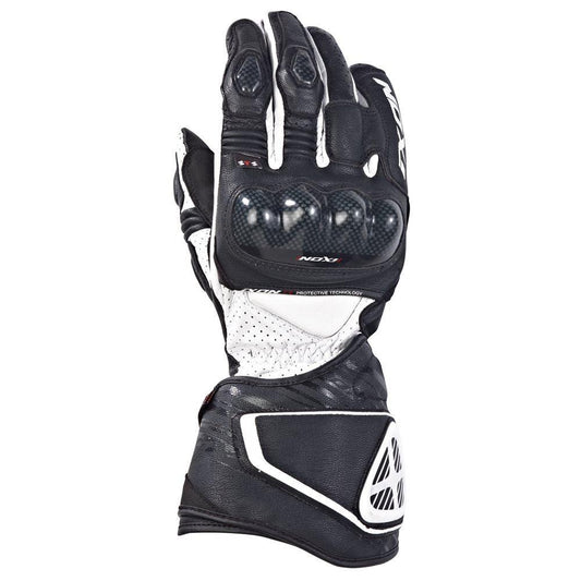 IXON RS CIRCUIT GLOVES - BLACK/WHITE FICEDA ACCESSORIES sold by Cully's Yamaha