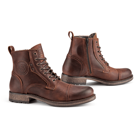 FALCO KASPAR BOOTS - BROWN MOTO NATIONAL ACCESSORIES PTY sold by Cully's Yamaha