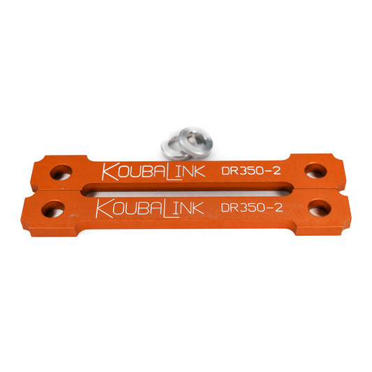 KOUBALINK 44mm LOWERING LINK DR350-2 - ORANGE