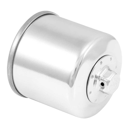 K&N Oil Filter - Chrome (HF204)