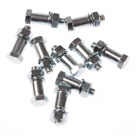 WHITES LEVER PIVOT PINS 8MM DIAM SUZ YAM 10pc card