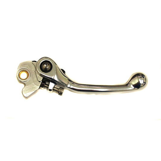 Whites Folding Brake Lever YZ/YZF RM/RMZ KX/KXF - Silver