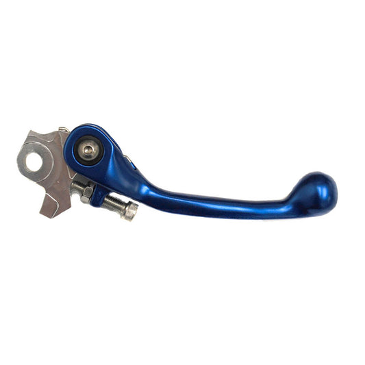 Whites Folding Brake Lever YZ/YZF \'07- Blue